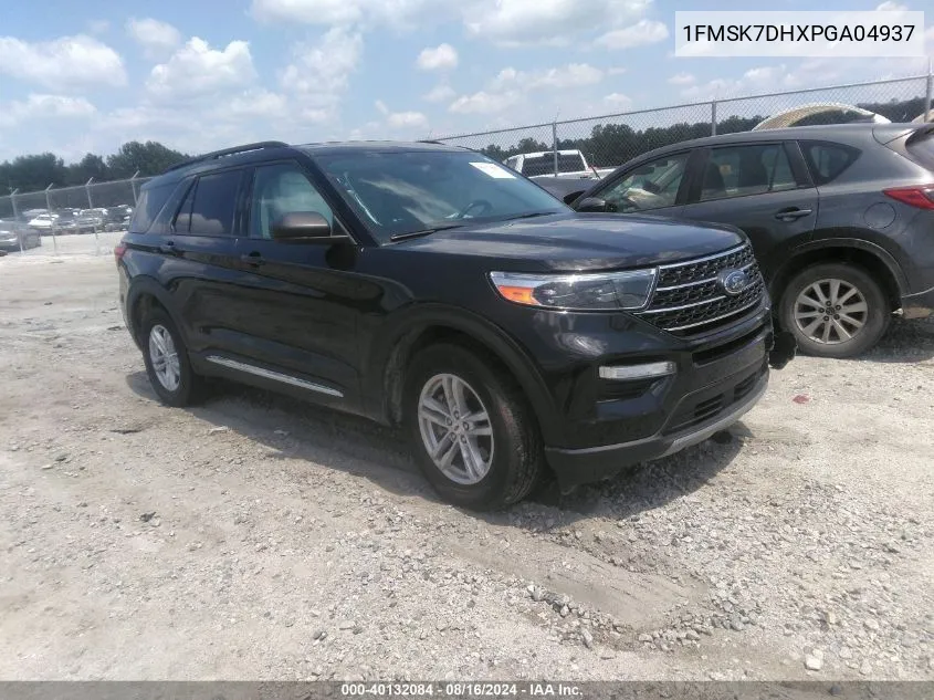 2023 Ford Explorer Xlt VIN: 1FMSK7DHXPGA04937 Lot: 40132084