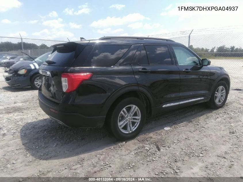 2023 Ford Explorer Xlt VIN: 1FMSK7DHXPGA04937 Lot: 40132084