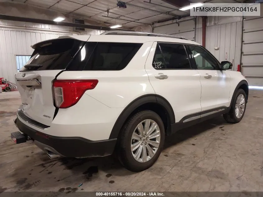 2023 Ford Explorer Limited VIN: 1FMSK8FH2PGC04164 Lot: 40155716