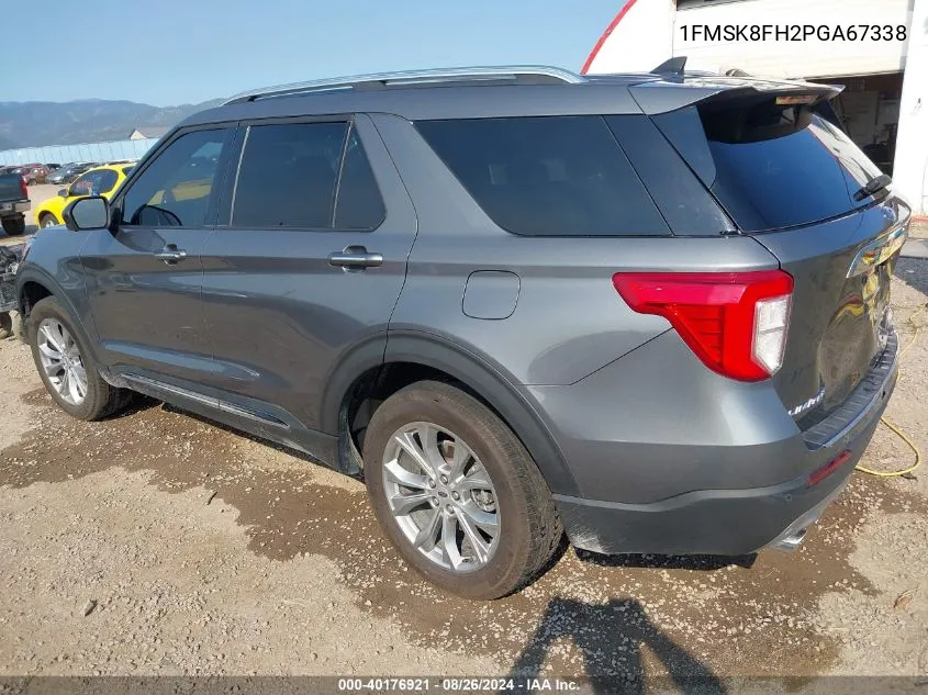 2023 Ford Explorer Limited VIN: 1FMSK8FH2PGA67338 Lot: 40176921