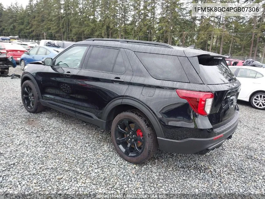 2023 Ford Explorer St VIN: 1FM5K8GC4PGB07306 Lot: 40185480