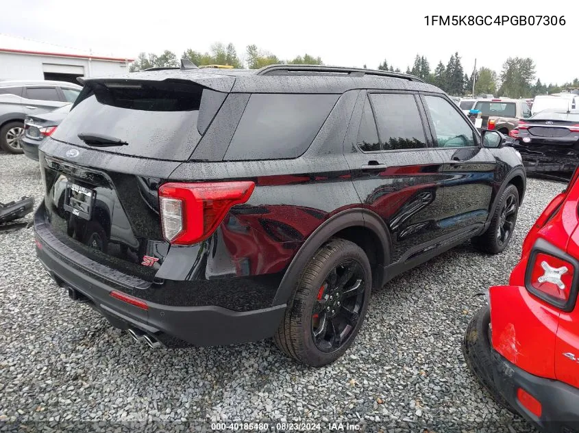 2023 Ford Explorer St VIN: 1FM5K8GC4PGB07306 Lot: 40185480