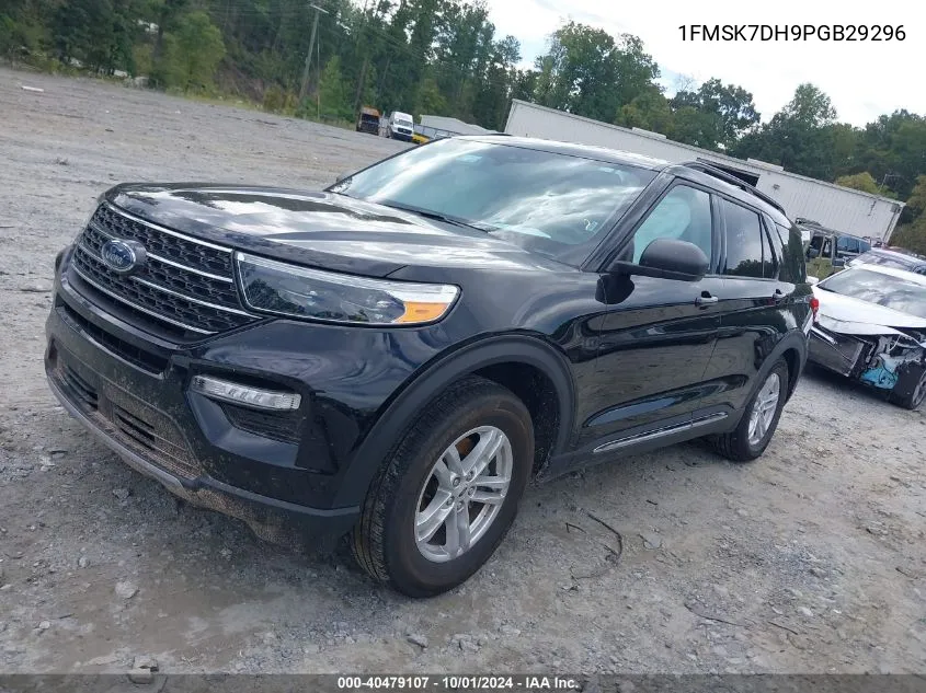 2023 Ford Explorer Xlt VIN: 1FMSK7DH9PGB29296 Lot: 40479107