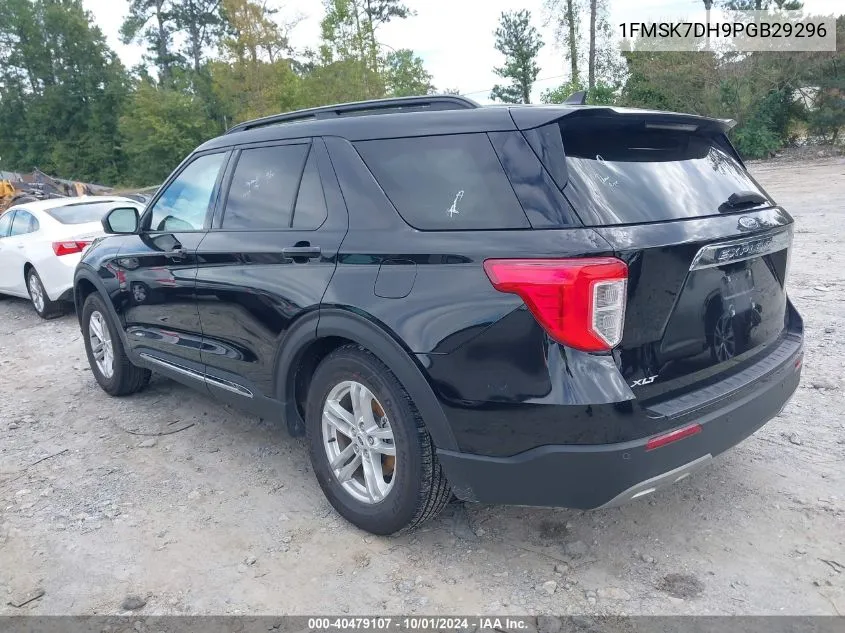 2023 Ford Explorer Xlt VIN: 1FMSK7DH9PGB29296 Lot: 40479107