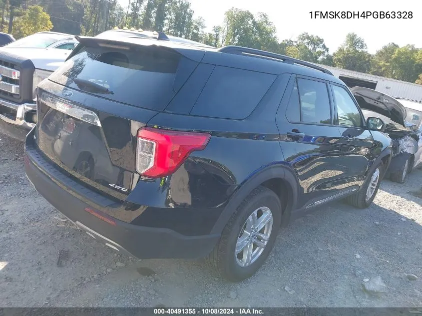 2023 Ford Explorer Xlt VIN: 1FMSK8DH4PGB63328 Lot: 40491355