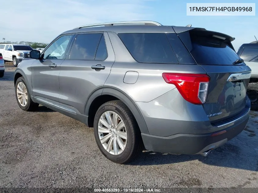 2023 Ford Explorer Limited VIN: 1FMSK7FH4PGB49968 Lot: 40553293