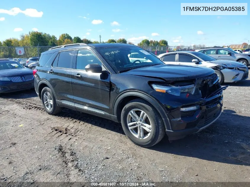 2023 Ford Explorer Xlt VIN: 1FMSK7DH2PGA05385 Lot: 40581607