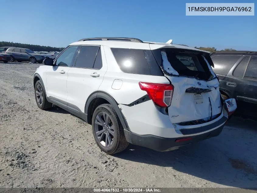 2023 Ford Explorer Xlt VIN: 1FMSK8DH9PGA76962 Lot: 40667532