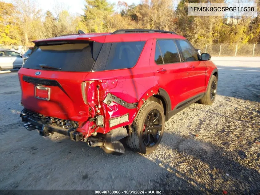 2023 Ford Explorer St VIN: 1FM5K8GC5PGB16550 Lot: 40733968