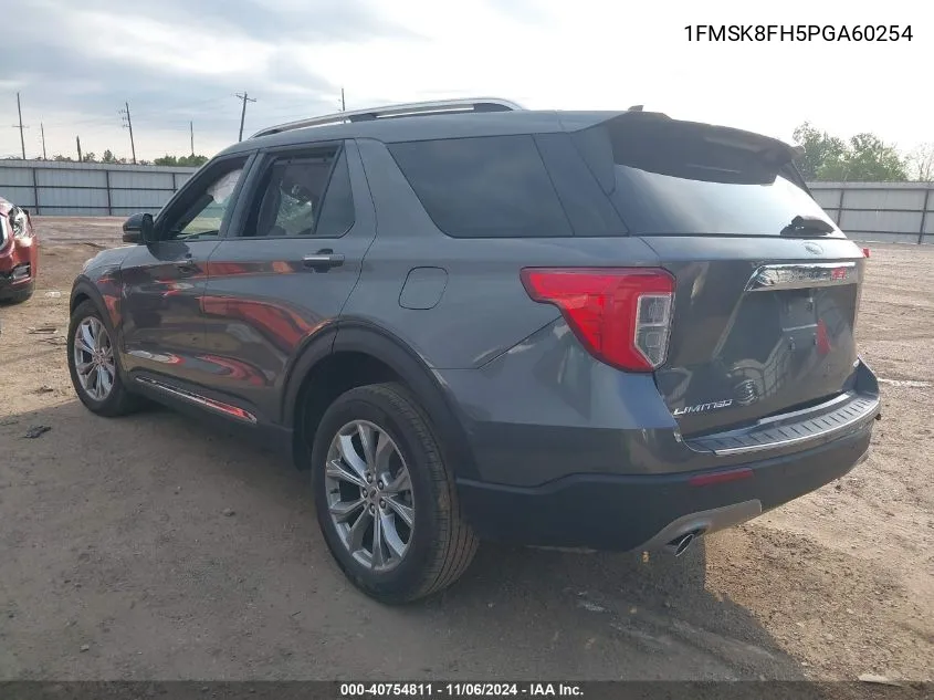 2023 Ford Explorer Limited VIN: 1FMSK8FH5PGA60254 Lot: 40754811