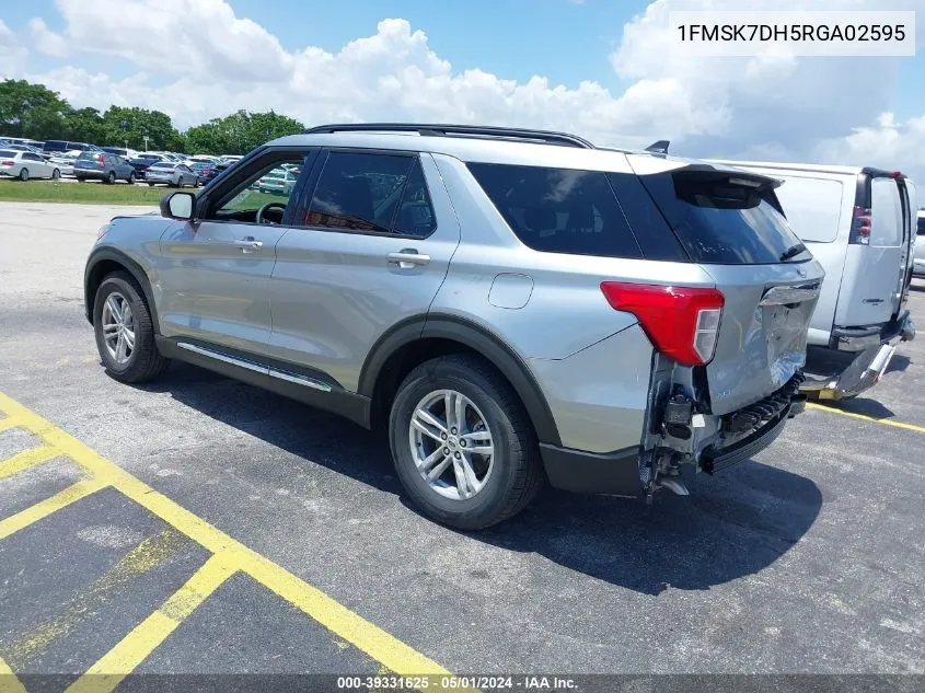 1FMSK7DH5RGA02595 2024 Ford Explorer Xlt