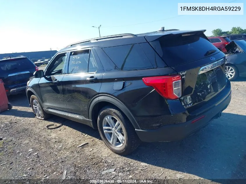 1FMSK8DH4RGA59229 2024 Ford Explorer Xlt