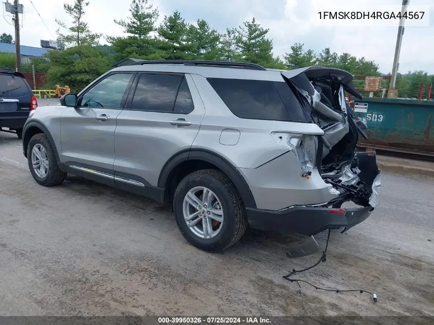 1FMSK8DH4RGA44567 2024 Ford Explorer Xlt