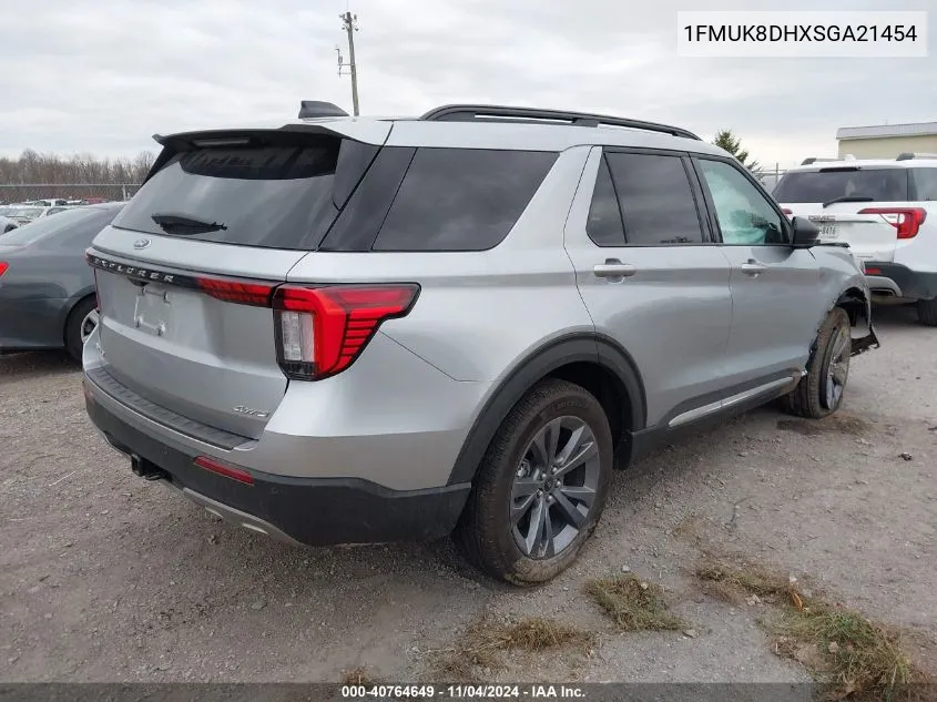 2025 Ford Explorer Active VIN: 1FMUK8DHXSGA21454 Lot: 40764649