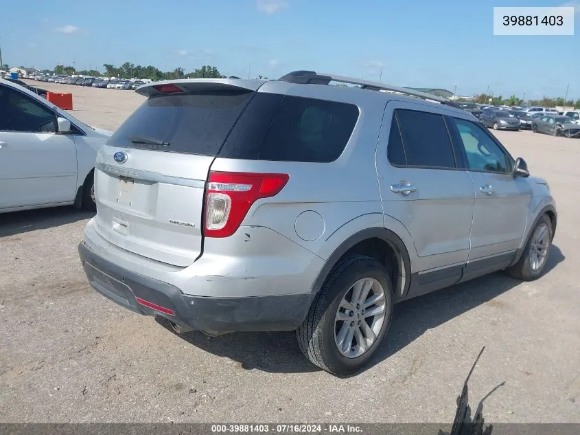 2013 Ford Explorer Xlt VIN: 1FM5K7D85DGC67779 Lot: 39881403