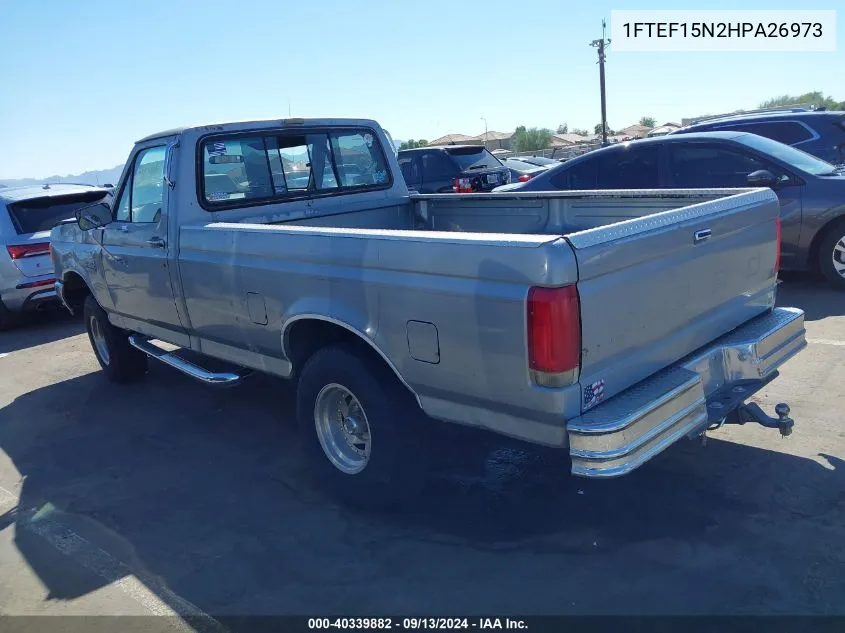 1FTEF15N2HPA26973 1987 Ford F150