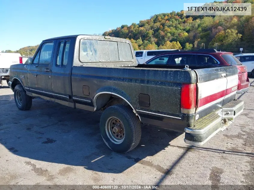 1988 Ford F150 VIN: 1FTEX14N9JKA12439 Lot: 40605120