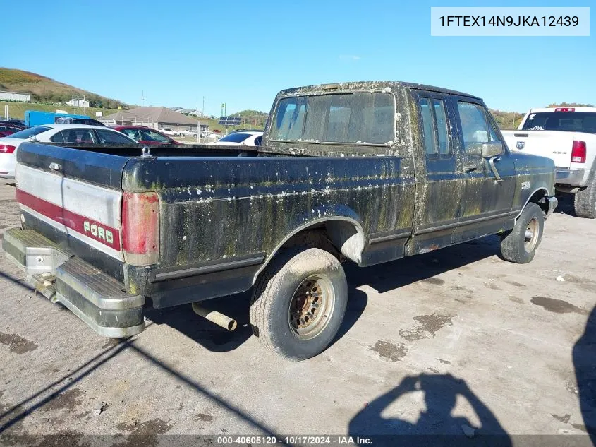 1988 Ford F150 VIN: 1FTEX14N9JKA12439 Lot: 40605120