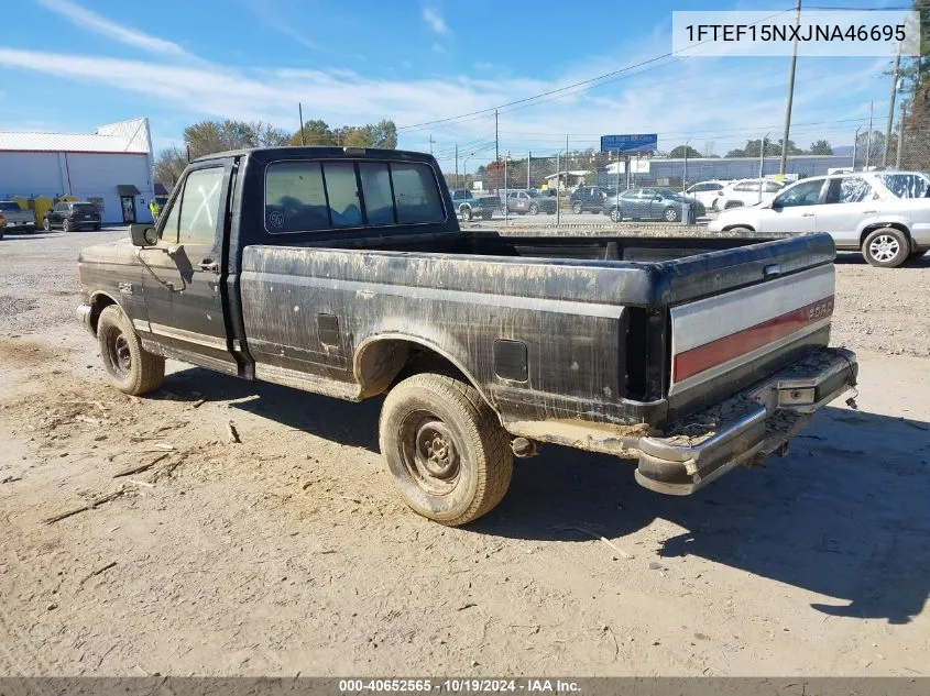 1988 Ford F150 VIN: 1FTEF15NXJNA46695 Lot: 40652565