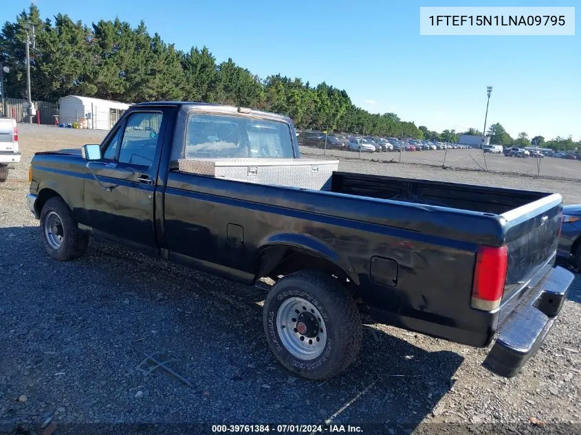 1FTEF15N1LNA09795 1990 Ford F150