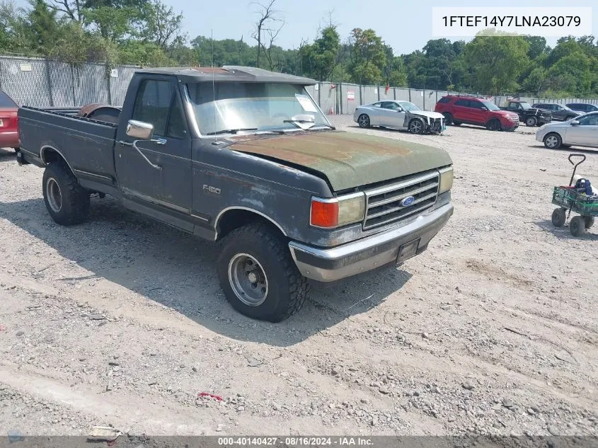 1990 Ford F150 VIN: 1FTEF14Y7LNA23079 Lot: 40140427