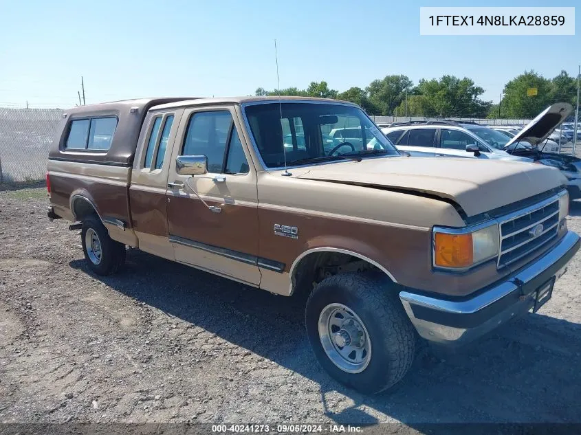 1FTEX14N8LKA28859 1990 Ford F150