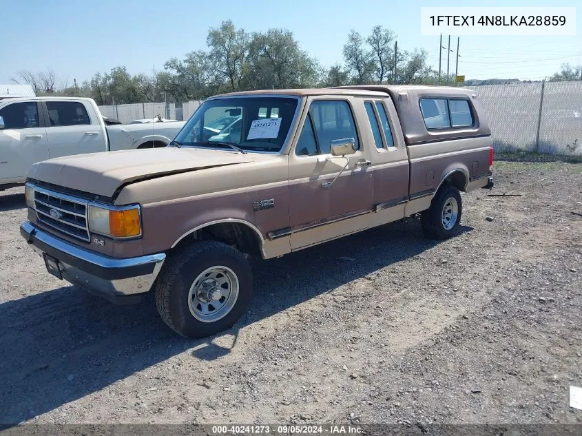 1FTEX14N8LKA28859 1990 Ford F150