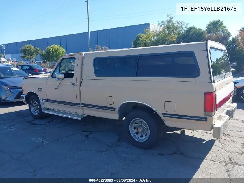 1FTEF15Y6LLB21675 1990 Ford F150