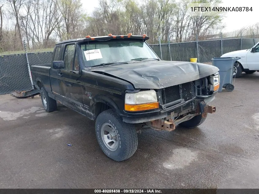 1992 Ford F150 VIN: 1FTEX14N9NKA08784 Lot: 40251438