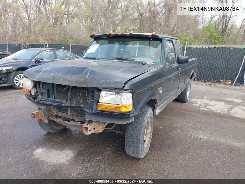 1992 Ford F150 VIN: 1FTEX14N9NKA08784 Lot: 40251438