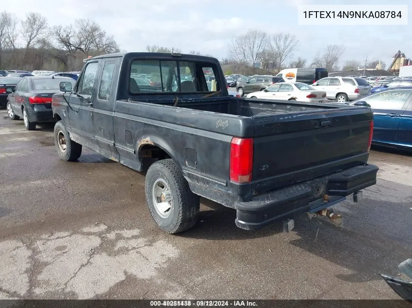 1992 Ford F150 VIN: 1FTEX14N9NKA08784 Lot: 40251438