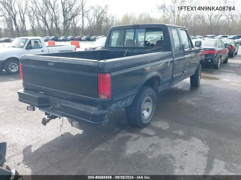 1992 Ford F150 VIN: 1FTEX14N9NKA08784 Lot: 40251438