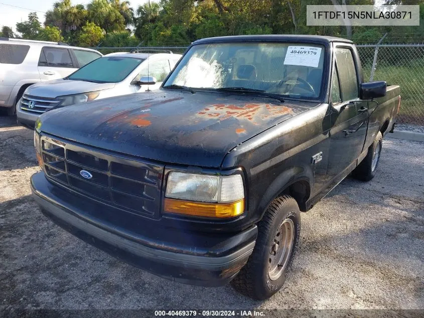 1992 Ford F150 VIN: 1FTDF15N5NLA30871 Lot: 40469379