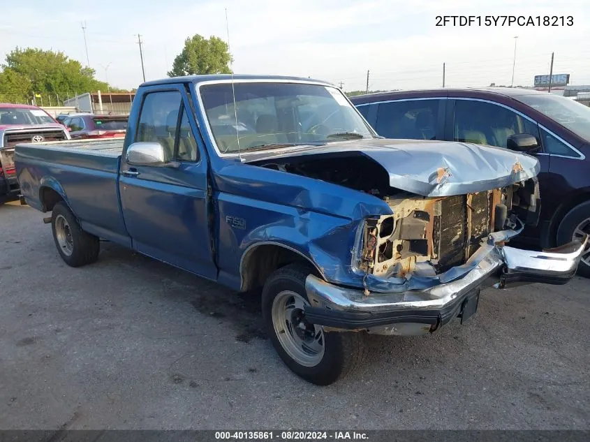 1993 Ford F150 VIN: 2FTDF15Y7PCA18213 Lot: 40135861