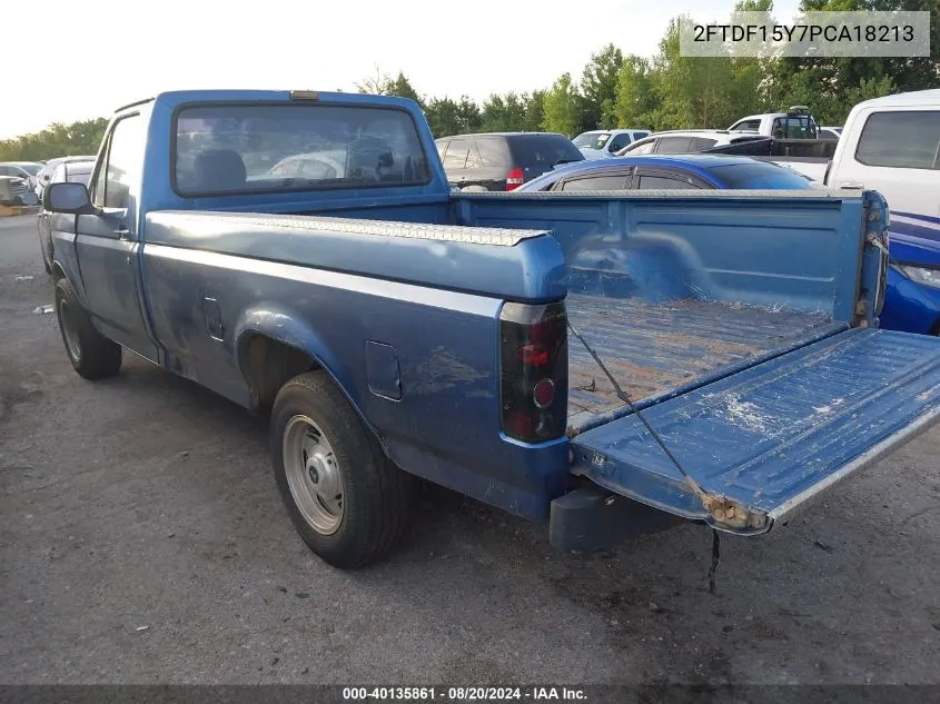 1993 Ford F150 VIN: 2FTDF15Y7PCA18213 Lot: 40135861