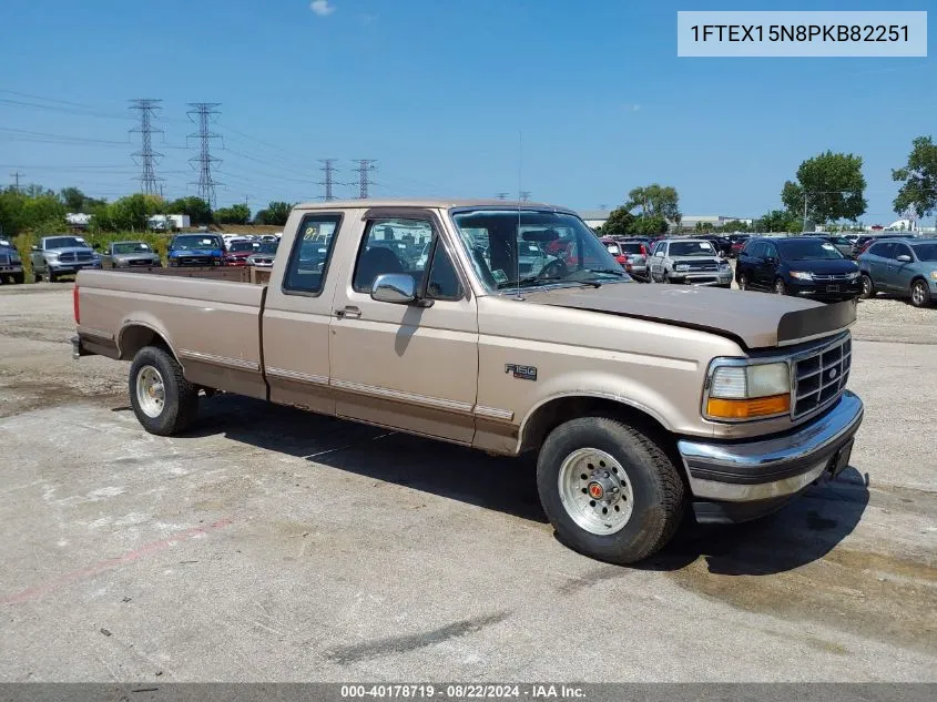 1993 Ford F150 VIN: 1FTEX15N8PKB82251 Lot: 40178719