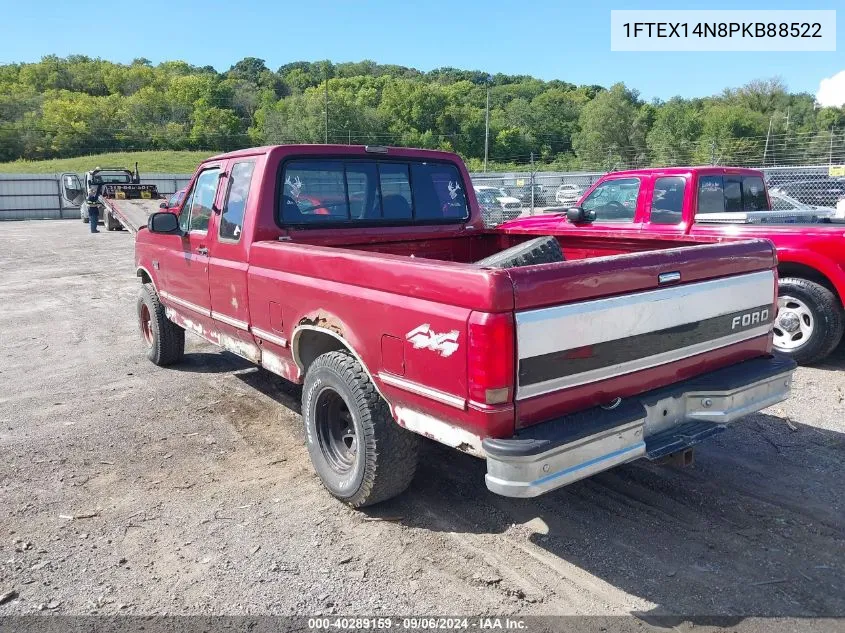 1993 Ford F150 VIN: 1FTEX14N8PKB88522 Lot: 40289159