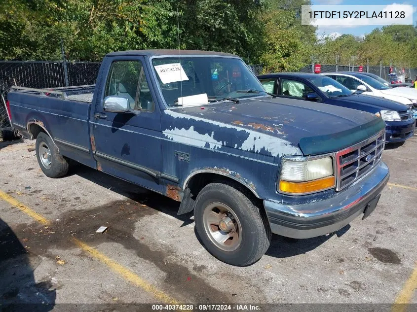 1993 Ford F150 VIN: 1FTDF15Y2PLA41128 Lot: 40374228