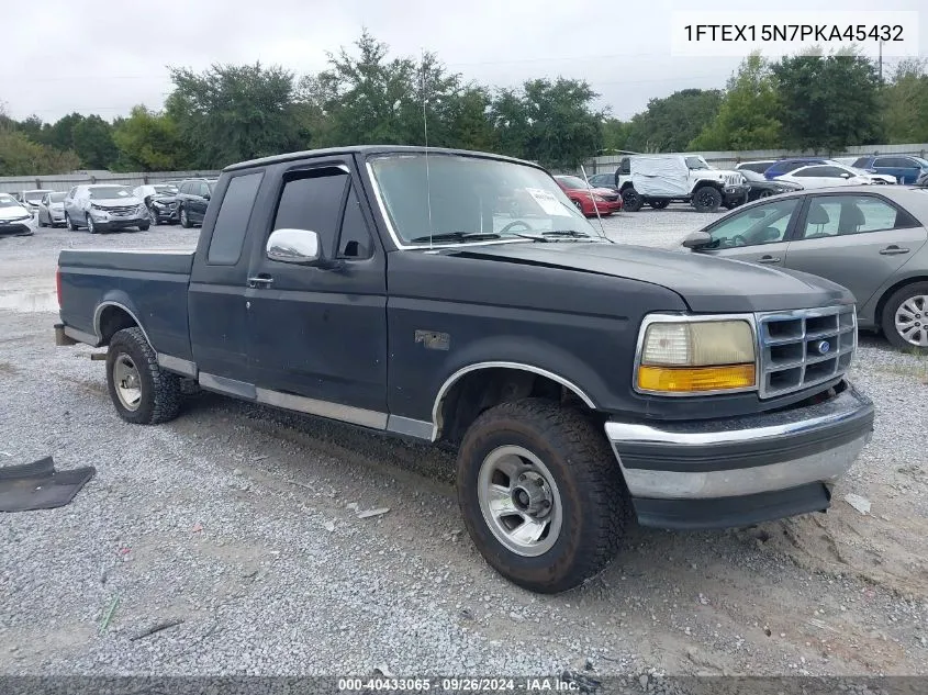 1993 Ford F150 VIN: 1FTEX15N7PKA45432 Lot: 40433065