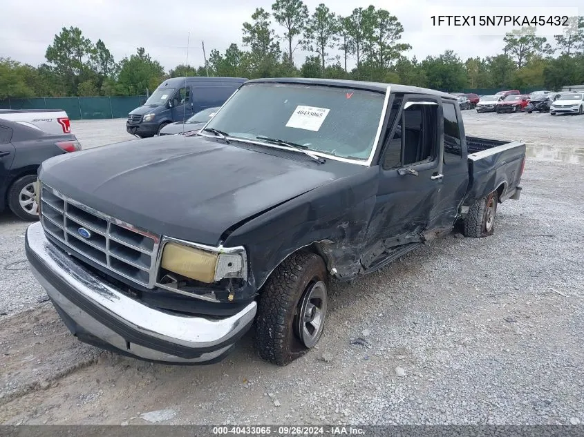 1993 Ford F150 VIN: 1FTEX15N7PKA45432 Lot: 40433065