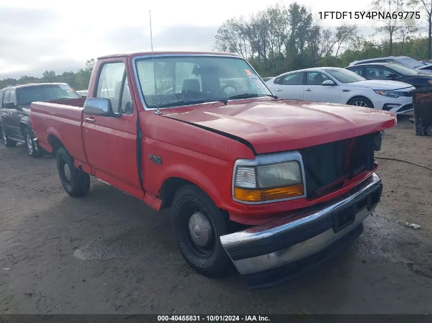 1993 Ford F150 VIN: 1FTDF15Y4PNA69775 Lot: 40455831