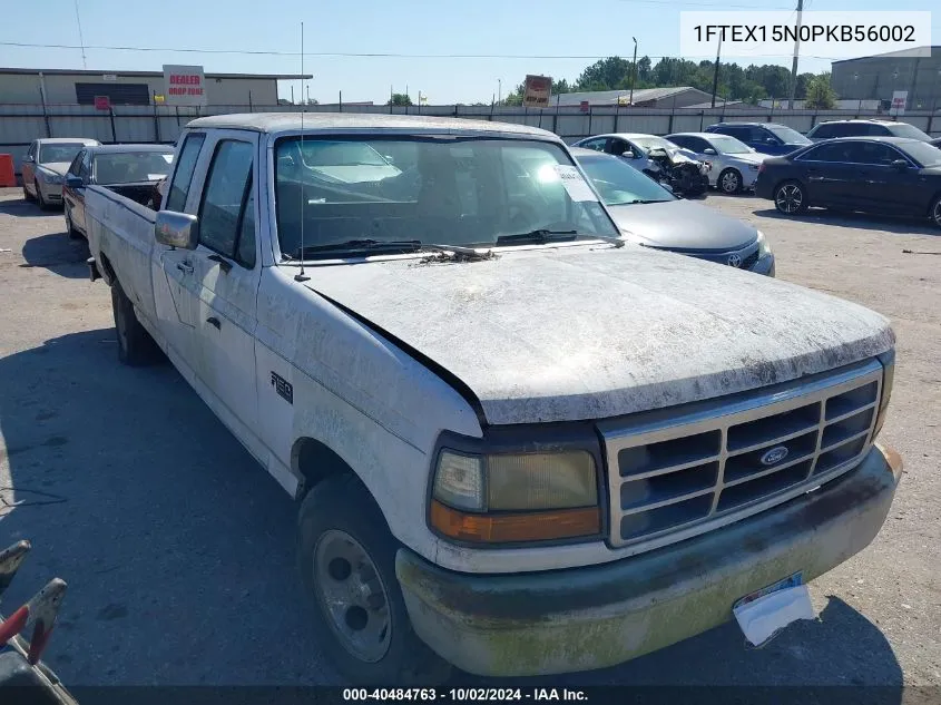 1993 Ford F150 VIN: 1FTEX15N0PKB56002 Lot: 40484763