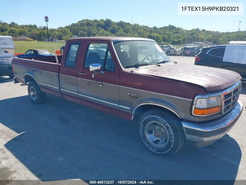 1993 Ford F150 VIN: 1FTEX15H9PKB20321 Lot: 40513237