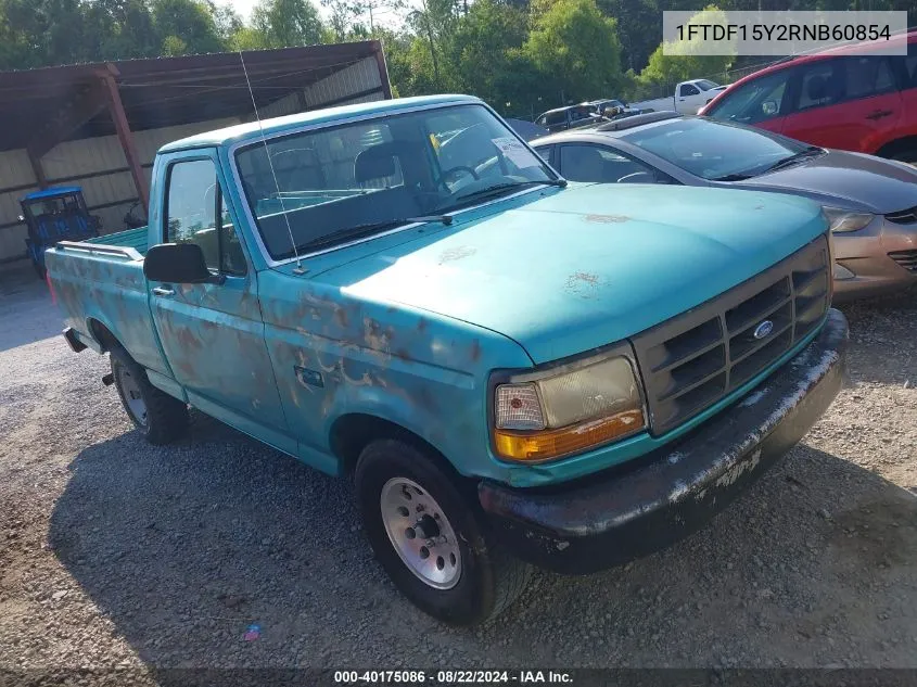 1994 Ford F150 VIN: 1FTDF15Y2RNB60854 Lot: 40175086