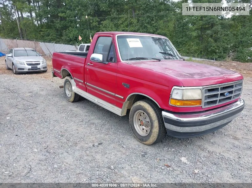 1994 Ford F150 VIN: 1FTEF15N6RNB05494 Lot: 40351606