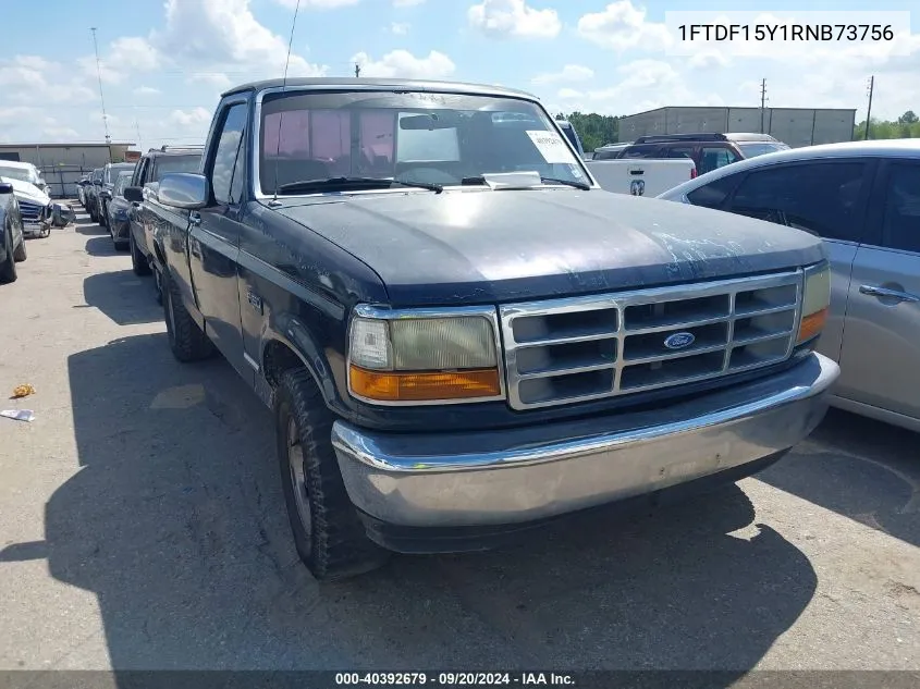 1994 Ford F150 VIN: 1FTDF15Y1RNB73756 Lot: 40392679