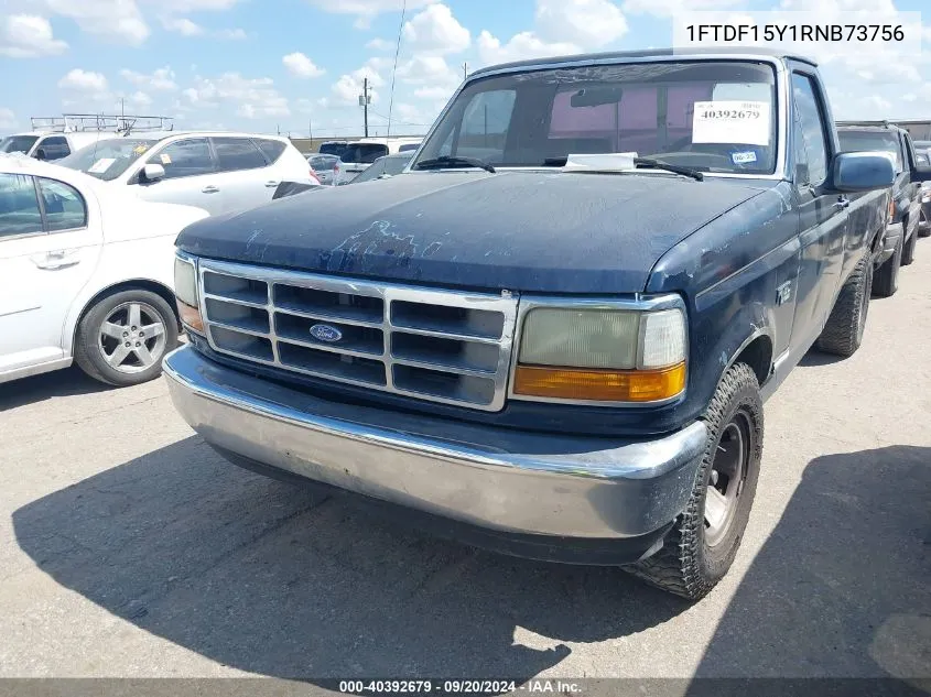 1994 Ford F150 VIN: 1FTDF15Y1RNB73756 Lot: 40392679