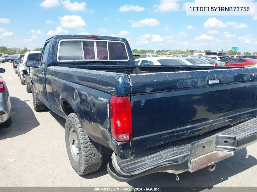 1994 Ford F150 VIN: 1FTDF15Y1RNB73756 Lot: 40392679