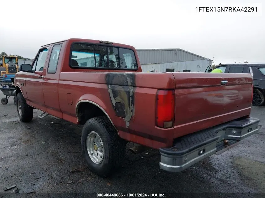 1994 Ford F150 VIN: 1FTEX15N7RKA42291 Lot: 40448686