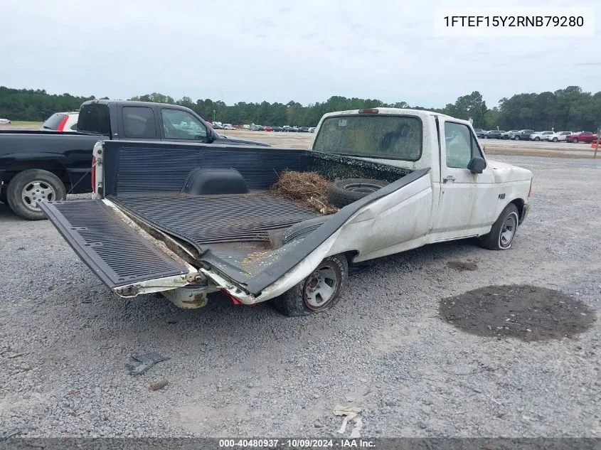 1994 Ford F150 VIN: 1FTEF15Y2RNB79280 Lot: 40480937